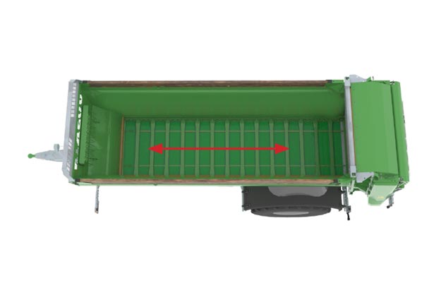 TORNADO - Omkering van de draairichting van de bodemketting