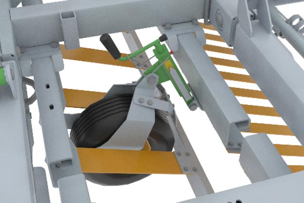 SCARIFLEX - Posicionamiento ideal de las ruedas