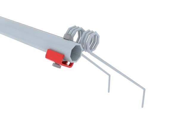 SCARIFLEX - Dientes flexibles Ø 8 mm con fijación de centrado