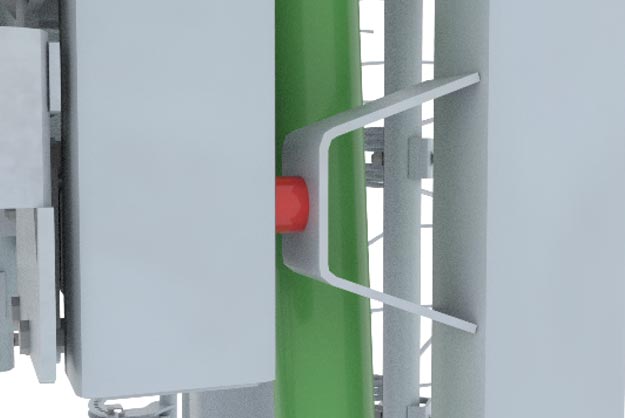 SCARIFLEX - Tope ajustable con Ertalon anti-ruido