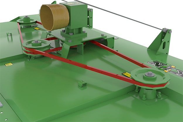 TR, DTH3, TRT, ATR, BJ & BEV - Transmisión por correas