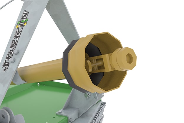 TR, DTH3, TRT, ATR, BJ & BEV - Cardán Walterscheid 6 ranuras.