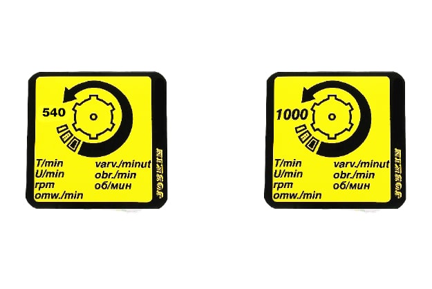 TR, DTH3, TRT, ATR, BJ & BEV - Toma de fuerza