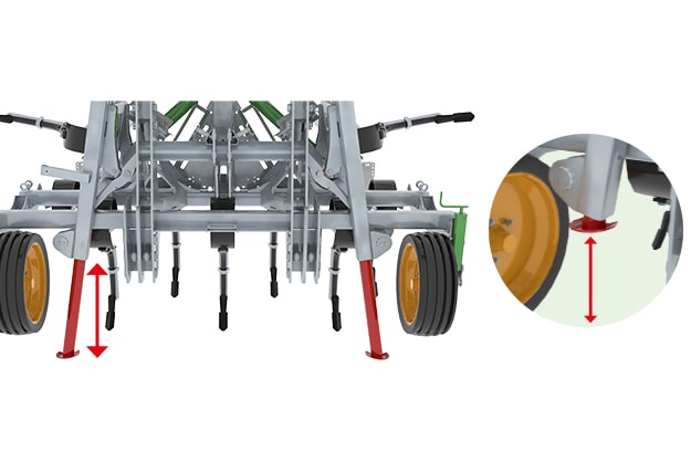 TERRASOC - Soportes integrados en el bastidor