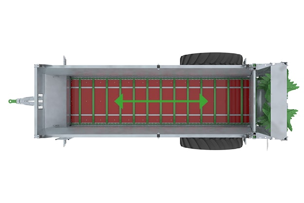 SIROKO - Omkering van de draairichting van de bodemketting