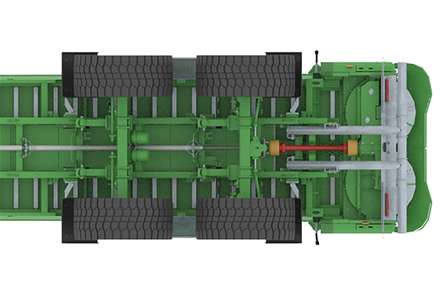 FERTI-SPACE2 HORIZON - Трансмиссия с обгонной муфтой и тройной кулачковой защитой