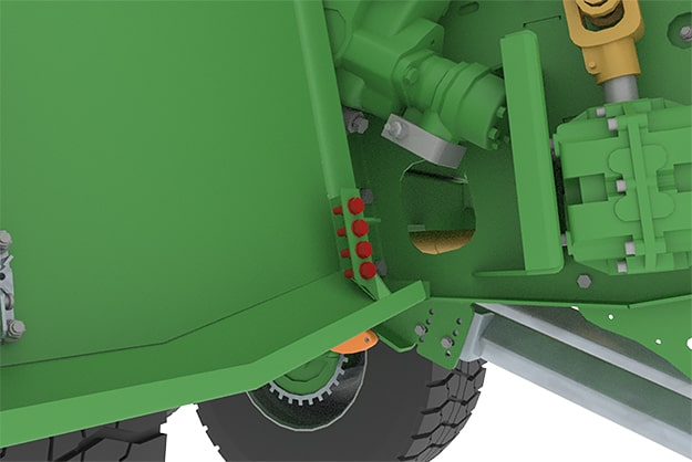 FERTI-SPACE2 HORIZON - 2 x 4 tornillos de seguridad de repuesto