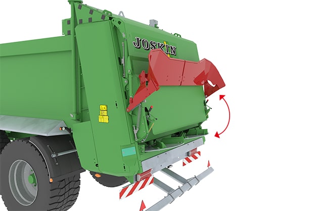 FERTI-SPACE2 HORIZON - 2 бордюрные створки с гидравлическим приводом