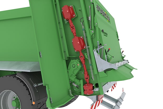 FERTI-SPACE2 HORIZON - Трансмиссия через редукторы и карданы с датчиком вращения