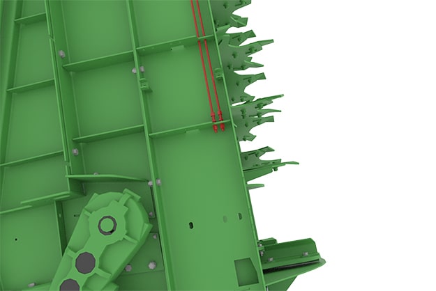 FERTI-SPACE2 - Engrase de los cilindros superiores