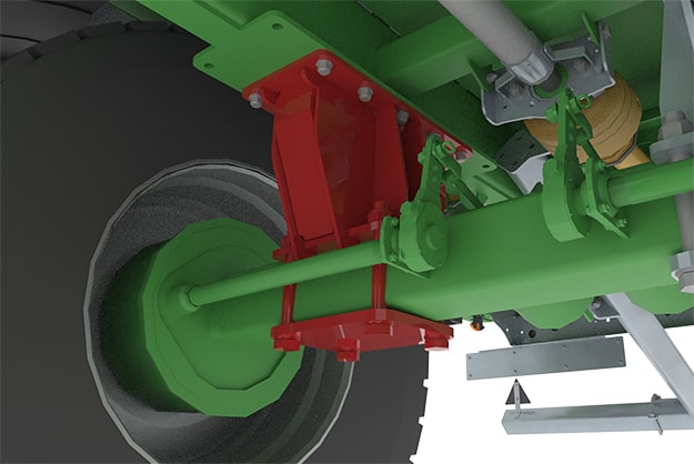 FERTI-SPACE2 - Регулируемое положение оси