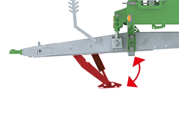 FERTI-SPACE2 - Центральная гидравлическая лапа