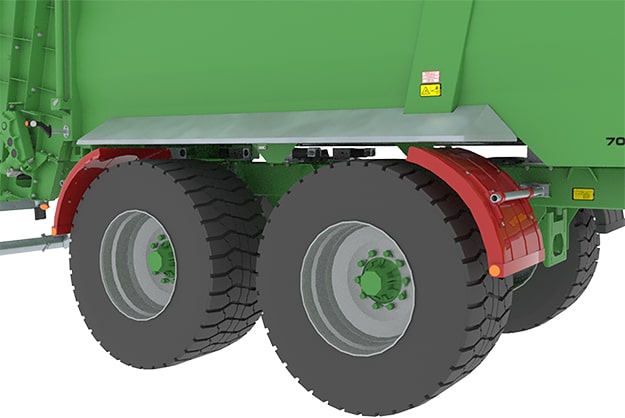 FERTI-SPACE2 - Guardabarros ajustables