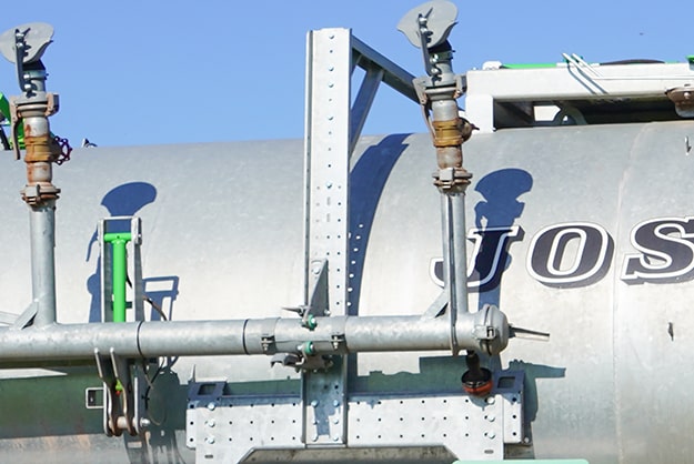 MULTITWIST - Mechanische Sicherheit mit Blockierung des Gestänges für Straßenfahrten