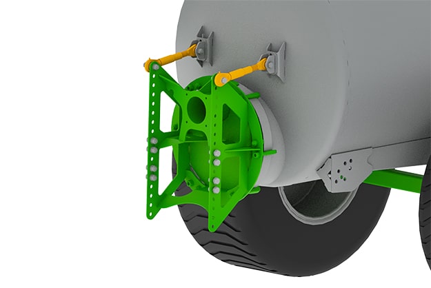 PENDITWIST BASIC - Enganche de la rampa en orificio de acceso Ø 600 mm JOSKIN