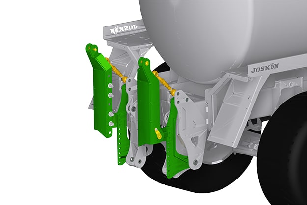 PENDITWIST BASIC - Enganche de la rampa en pre-equipamiento para elevador integrado JOSKIN