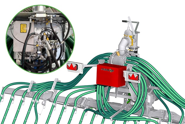 PENDITWIST BASIC - Hydraulische, halfautomatische bediening beschermd in de behuizing
