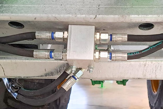 PENDITWIST BASIC - Hydraulisch verdeelblok voor de inklapcilinders