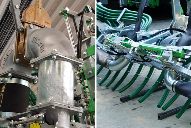 PENDITWIST START - Tubos de alimentación del repartidor-triturador con codos curvados