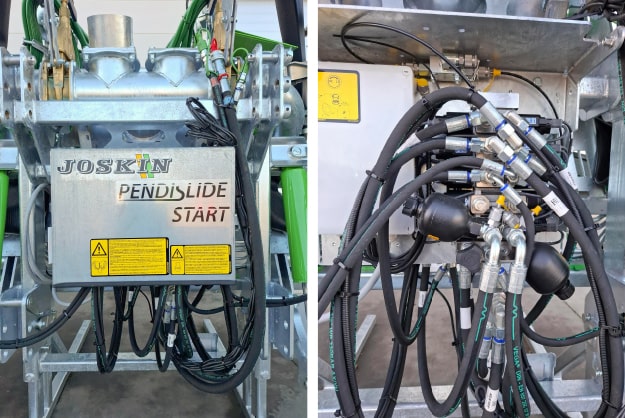 PENDITWIST START - Geschützte hydraulische und automatische Steuerung im Inneren eines Gehäuses