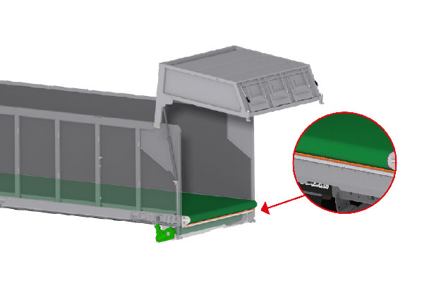 DRAKKAR - Герметичный ленточный транспортер