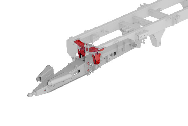 DRAKKAR - Lanza con suspensión mecánica