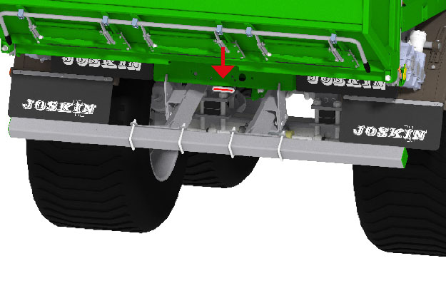 DRAKKAR - Задняя планка с проблесковым маячком LED