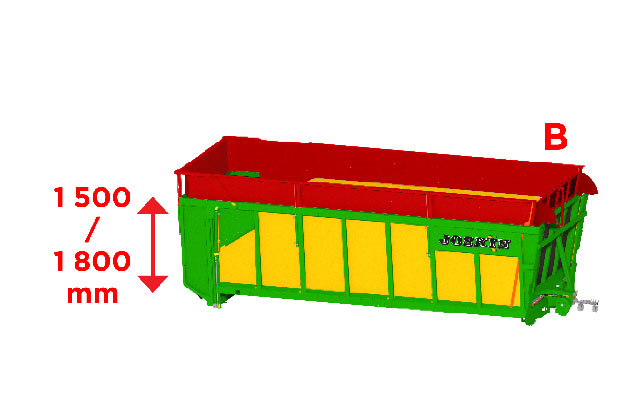 DRAKKAR - 4 многопозиционных гидравлических надставных борта