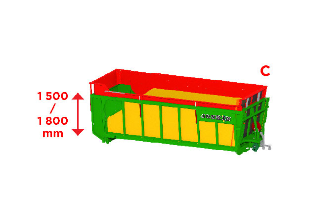 DRAKKAR - 4 многопозиционных гидравлических надставных борта
