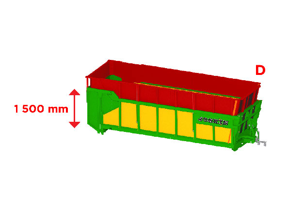 DRAKKAR - 4 многопозиционных гидравлических надставных борта