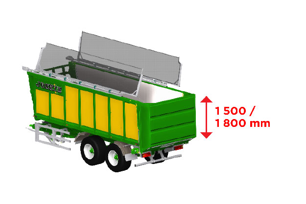 DRAKKAR - DUO-COVER (2 afdekkingen met net, speciaal voor kuilvoer),