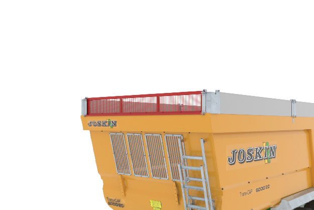 TRANS-SPACE - Realce frontal de 250 mm con mirilla enrejada