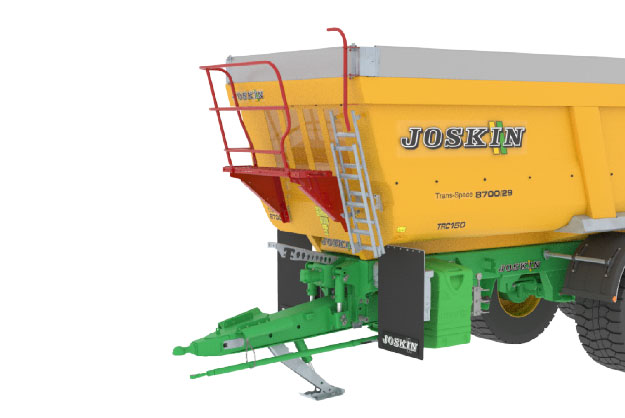 TRANS-SPACE - Pasarela frontal galvanizada