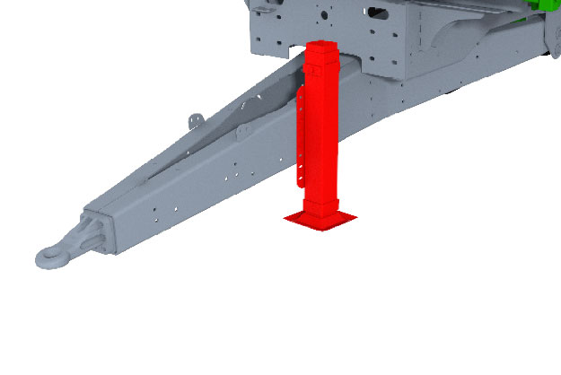 DELTA-CAP - Soporte hidráulico de doble efecto