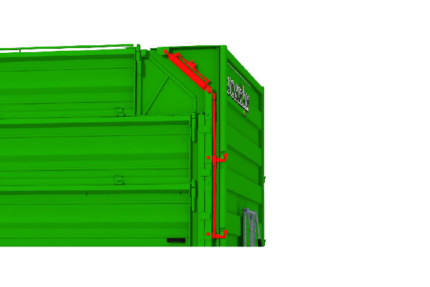 DELTA-CAP - Doble cierre de la puerta trasera hidráulica