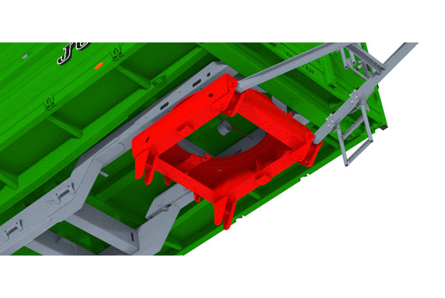 TETRA-CAP - Bastidor monocasco con capilla giratoria Ø 100 cm