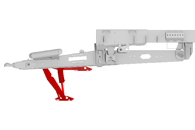VOLUMETRA - Large patin de stationnement central