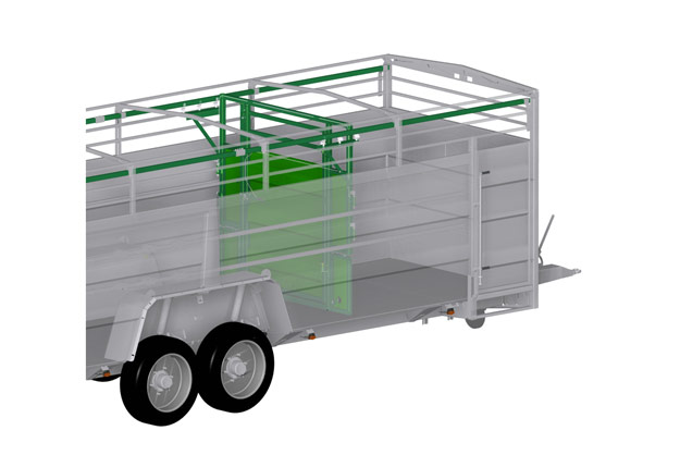 BETIMAX RDS - Porte intérieure en 1 partie sur rails