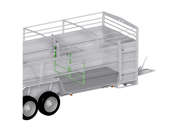 BETIMAX R - Séparation intérieure en 1 partie + Extension