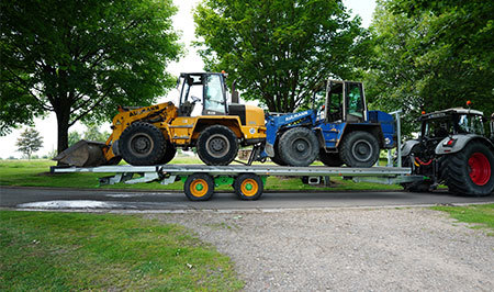 Videos aufgesattelter wago-loader 1