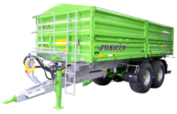 Dropside tipping trailers DELTA-CAP