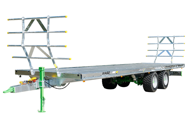 Bale trailers or low loaders SEMI-MOUNTED WAGO